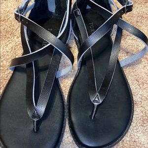 Black sandals